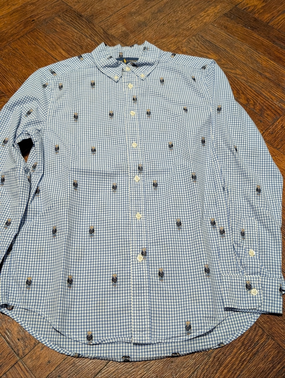 Ralph Lauren Light Blue Gingham